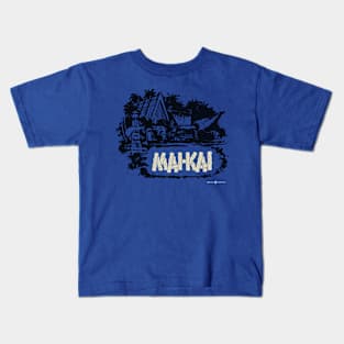 Vintage Retro Mai Kai Tiki Bar Kids T-Shirt